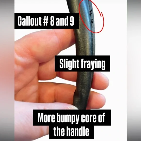 American Tourister 3 Piece Black Quilted & Faux Leather Accents - Some Callouts - Picture 15 of 15